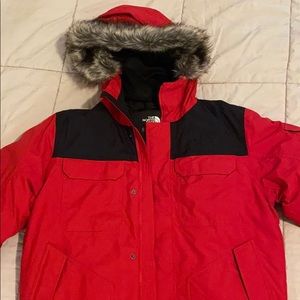Red Northface Jacket for Men.   Size Large
